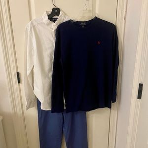 Ralph Lauren Polo Outfit: Boys size 18-20